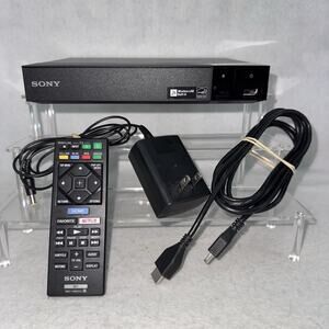 Sony BDP-S3700 Wi-Fi Streaming Blu-Ray/DVD Player w/ Remote, Plug & HDMI Cord